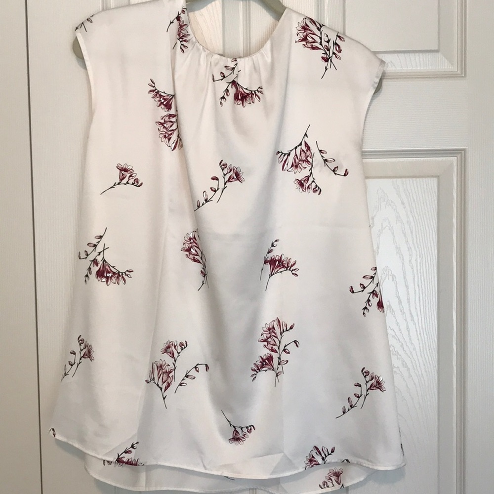 Ann Taylor Factory tank satin material